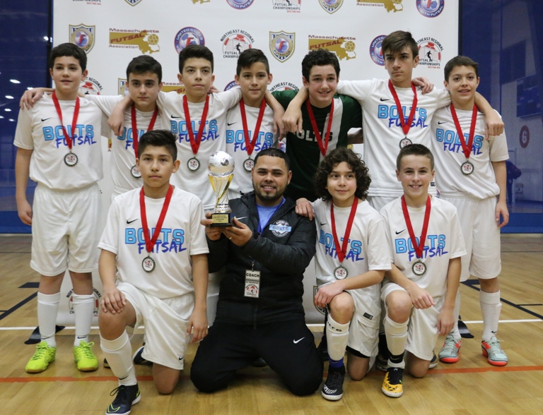 U13 BOLTS FUTSAL 2016 REGIONAL CHAMPIONS WEB